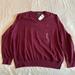 Polo By Ralph Lauren Sweaters | Men's Polo Ralph Lauren V-Neck Sweater | Color: Red | Size: Xxl/Ttg