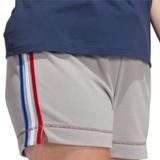 Adidas Shorts | Adidas Womens Plus Size Shorts Americana Red White Blue Three Stripe 2x Or 3x | Color: Gray/White | Size: Various