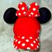 Disney Accessories | Disney Parks Disneyland Authentic Minnie Mouse Ears Polka Dot Kids Baseball Hat | Color: Black/Red | Size: Osg