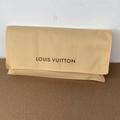 Louis Vuitton Other | Louis Vuitton Flip Fold Empty Dust Bag Cover W 9.5”X H 5” | Color: Tan | Size: W 9.5” X H 5”
