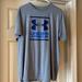 Under Armour Shirts | Mens Under Armour Short Sleeve T-Shirt | Color: Blue/Gray | Size: L