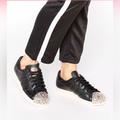 Adidas Shoes | Adidas Originals Black Superstar Copper Metal Toe Cap Size 10.5 | Color: Black | Size: 10.5