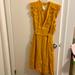 Anthropologie Dresses | Anthropologie Odille Dress - Mustard Yellow - 12 | Color: Gold/Yellow | Size: 12