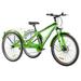 FICISOG Mountain Tricycle for Adults 3 Wheeled 7-Speed Mountain Tricycle 24 inch 26 inch 27.5 inch Men s Women s Tricycles Cruiser Bike Featuring Disc Brakes Cargo Basket