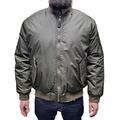 Relco Olive Classic MA1 Flight Bomber Jacket Size M