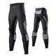 MEETWEE Herren Radlerhose Lange Fahrradhose, Kompression Radhose Leggings Radsport Hose für Männer Elastische Atmungsaktive 3D Schwamm Sitzpolster