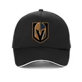 Vegas-Casquette de baseball Golden Knights pour hommes casque en métal rayé chapeau hip hop