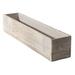 Birch Lane™ Tariah Woodland Planter Wood in White | 4 H x 20 W x 4 D in | Wayfair 67C751ADF27C43FD98DC7901416F627C