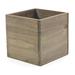 Birch Lane™ Viveros Wood Planter Box Wood in Brown | 7 H x 7 W x 7 D in | Wayfair 93AD1A5DDB43427EB340855B14ECCE66