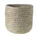 Joss & Main Abbs Basket Natural Fibers in White | 9.75 H x 10 W x 10 D in | Wayfair 8C2663140F844B2587D91EF00D8277E2