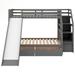 Harriet Bee Gurtner Storage Platform Bed Metal in Gray | 61.5 H x 77.91 W x 57.7 D in | Wayfair CDF9AB0F6A944975A06255DC0CF9D159