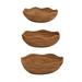 Decorative Hand-Woven Rattan Bowls - 10.8"L x 10.8"W x 4.0"H