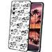 Compatible with Samsung Galaxy S20 FE Phone Case Cow-Print-Abstract-Art-Black-White-Pink-Cute9 Case Men Women Flexible Silicone Shockproof Case for Samsung Galaxy S20 FE