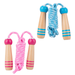 Cotton Jump Rope for Kids Adjustable Jump Rope with Wooden Handle for Fun Activity Exercise