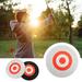 harmtty 1 Set Archery Target Round Shock Absorption Clear Printing Thickened Shoot Training EVA Archery Arrow Target Training Gym F