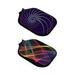 2Pieces Premium Neoprene Paddle Cover Protective Paddle Sleeve Racket Case for Men Women Violet and Colorful