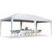 Quictent 10x20 Easy Pop up Canopy Tent Instant Canopy Shelter Waterproof with Roller Bag (White)