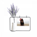 Beach Wave Sea Ellie Yao Flowers Girl Artificial Lavender Flower Vase Bottle Card