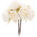OUNONA 2 Bunches of Artificial Rose Flower Bouquet Valentine s Day Supplies Wedding Silk Rose Bouquet Decor