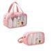 2 PCS Clear Makeup Bag PVC Waterproof Cosmetic Bag Large Clear Travel Toiletry Organizer Bag Set Clear Plastic Tote Bags Transparent Cosmetic Bag Clear Tote Bags Large Capacity Thickened Wash Bag