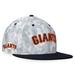 Men's Fanatics Branded Black/White San Francisco Giants Smoke Dye Fitted Hat