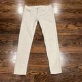 Lilly Pulitzer Jeans | Lilly Pulitzer Worth Skinny White Pants Size 4 | Color: White | Size: 4