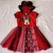 Disney Dresses | Disney Minnie Mouse | Color: Black/Red | Size: Lg