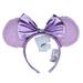 Disney Accessories | Disney Ears Purple Glitter Headband Minnie Mouse | Color: Purple | Size: Os