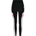 Leggings STARTER BLACK LABEL "Damen Ladies Starter Highwaist Sports Leggings" Gr. S, US-Größen, pink (black, white, pinkgrapefruit) Damen Hosen Leggings Sportleggings Tight