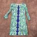 Lilly Pulitzer Dresses | Lilly Pulitzer Marlowe Dress | Color: Blue/Green | Size: Xxs