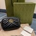 Gucci Bags | Gucci - Gg Marmont Mini Shoulder Bag (Black/Gold) Authentic *Used Like New* | Color: Black/Gold | Size: Os