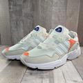 Adidas Shoes | Adidas Originals Men's Yung 96 Running Shoes Sneaker White Orange Size 10 | Color: White | Size: 10