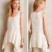 Anthropologie Tops | Anthropologie Vanessa Virginia Sheer Lace Swing Tank Top | Color: White | Size: Mp