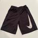 Nike Bottoms | Boys Dark Grey Dri-Fit Nike Shorts Size 6-7 | Color: Gray/White | Size: 6b