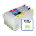 812XL Refill with chips - Refillable cartridge with single use chips for WF7310 WF7820 WF7840 - Perfect for Sublimation!