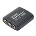 Ykohkofe CVBS Upscaler Audio Converter 3RCA Adapter S-Video AV Composite R/L & to Adapter