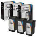 LD Remanufactured Ink Cartridge Replacement for Canon CL-246XL High Yield (Color 3-Pack)