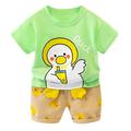 ZHAGHMIN 3T Toddler Boy Pants Baby Boy Girl Clothes O Neck Short Sleeve Tops Shorts Pants 2Pcs Set Baby Boy Basket Kids Jacket And Pants Boys Clothes Size 8 Baby Gift Boy 3 Baby Boy Clothes Baby Boy