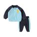 ZHAGHMIN 18 Month Fall Boy Clothes Children Kids Toddler Baby Boys Girls Long Sleeve Cute Cartoon Animals Coats Outwear Patchwork Sweatshirt Trousers Pants Tracksuit Outfit Set 2Pcs Clothes Baby Boy