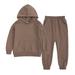 KmaiSchai Toddler Boy Sweatpants Toddler Kids Babys Girls Boys Spring Winter Solid Long Sleeve Pants Hooded Hoodie Sweatshirt Set Outfits Baby Firetruck Clothes Toddler Boy 4T Outfits 4T Sweats Baby