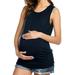 Women s Maternity Tops Breastfeeding Tank Top Shirt Double Layer Soft Sleeveless Pregnancy Clothes