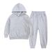 KmaiSchai Baby Boy Gifts Toddler Kids Babys Girls Boys Spring Winter Solid Long Sleeve Pants Hooded Hoodie Sweatshirt Set Outfits Baby Firetruck Clothes Toddler Boy 4T Outfits 4T Sweats Baby Take Ho