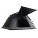 WLDOCA 3-5 People Automatic Blackout Tent Family Tent Glamping Tent, Outdoor Beach Hiking Camping Tent,Black,240 * 240 * 155cm