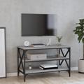 vidaXL Meuble TV Sonoma gris 80x40x50 cm Bois d'ingénierie