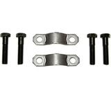 Rear Shaft Rear Joint U Joint Strap Kit - Compatible with 1973 - 1988 Chevy Monte Carlo 1974 1975 1976 1977 1978 1979 1980 1981 1982 1983 1984 1985 1986 1987