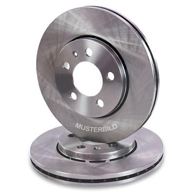 Bestprice 2x Bremsscheibe Vorderachse Belüftet [Hersteller-Nr. 10601757] für Volvo Image