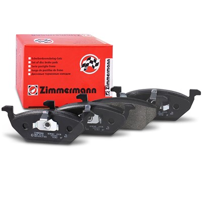Zimmermann Bremsbeläge vorne (Satz) [Hersteller-Nr. 23130.195.1] für VW, Streetscooter, Seat, Skoda, Audi