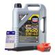 Liqui Moly 5 L Top Tec 4100 5W-40 + Ölw.-Anhänger + Trichter