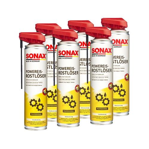 Sonax 6x 400ml PowerEis-Rostlöser m. EasySpray [Hersteller-Nr. 04723000]