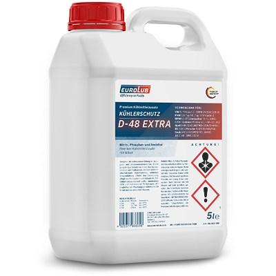 Eurolub 5 L Kühlerschutz D-48 EXTRA Kühlerfrostschutz [Hersteller-Nr. 836005] für Abarth, Acura, Aiways, Alfa Romeo, Alpina, Alpine, Asia Motors, Asto Image